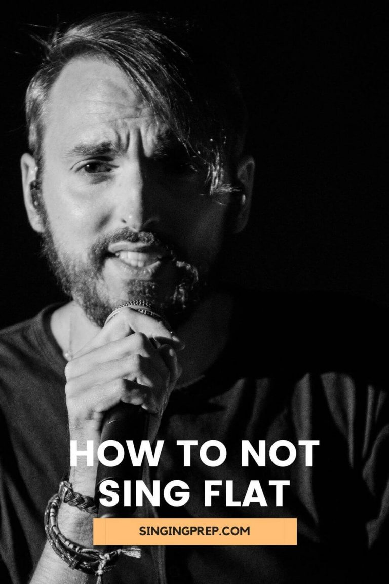 How to NOT Sing Flat [3 Easy Fixes]