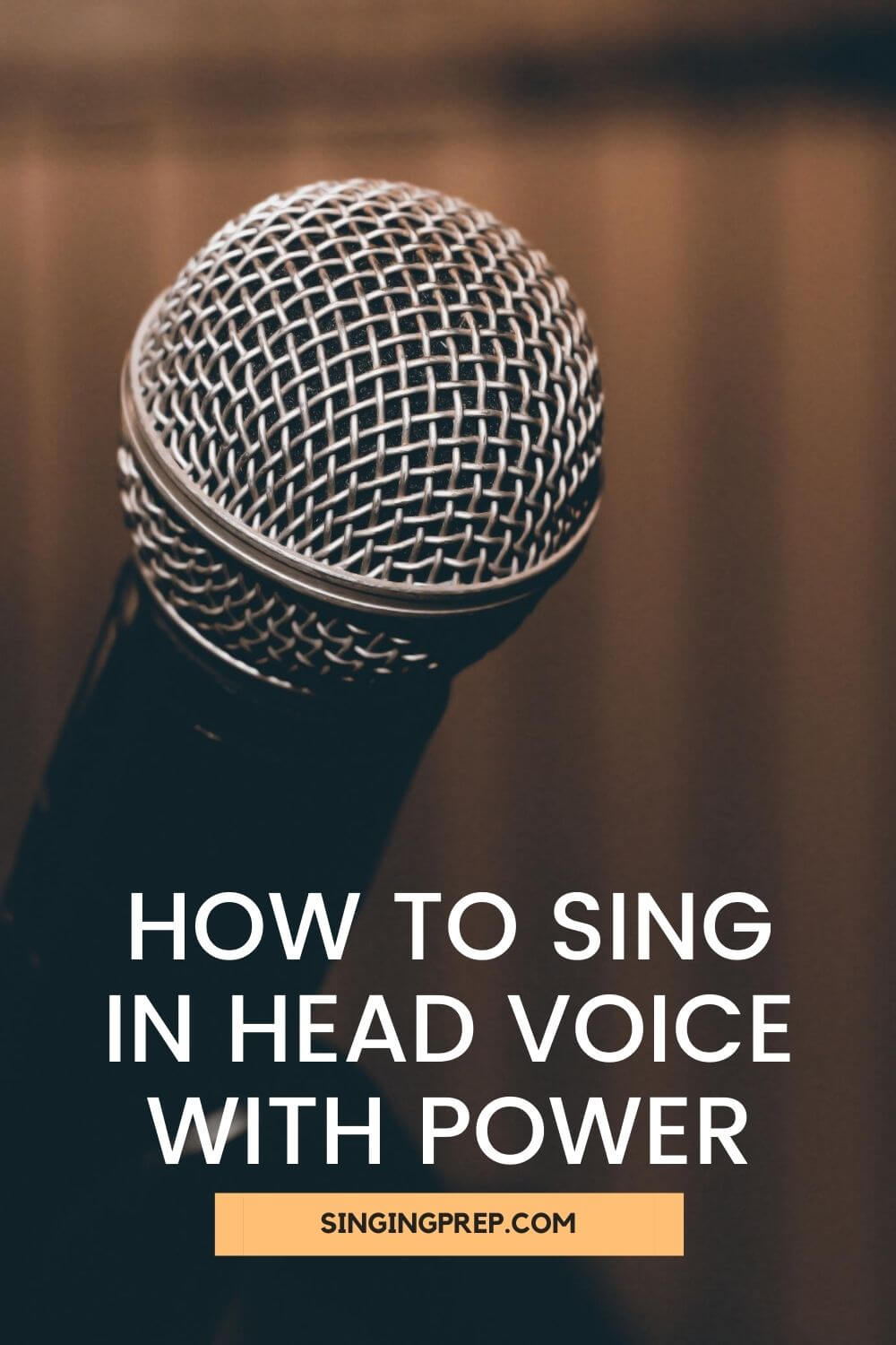 How to sing in head voice with power pin