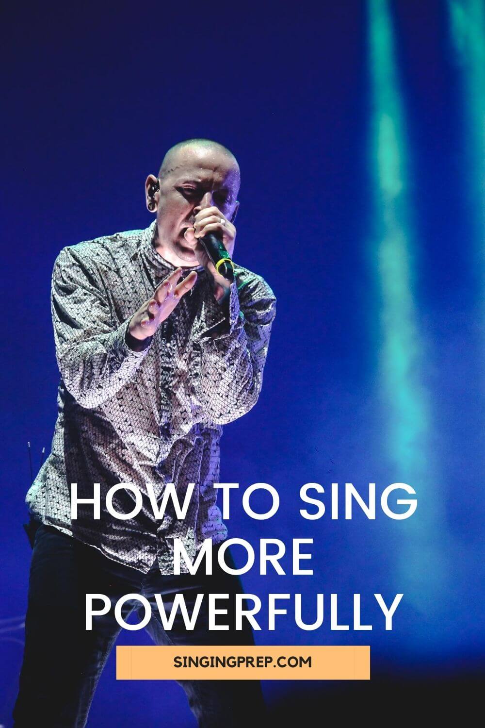 How to sing more powerfully pin