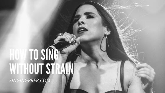 How to sing without strain featured