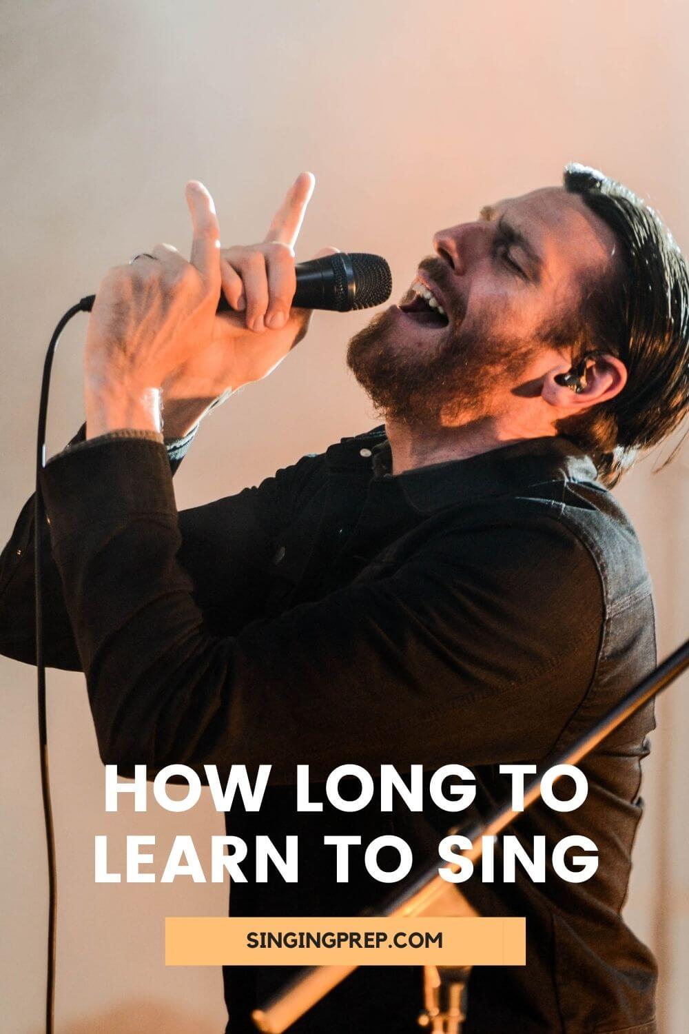 How long to learn to sing pin