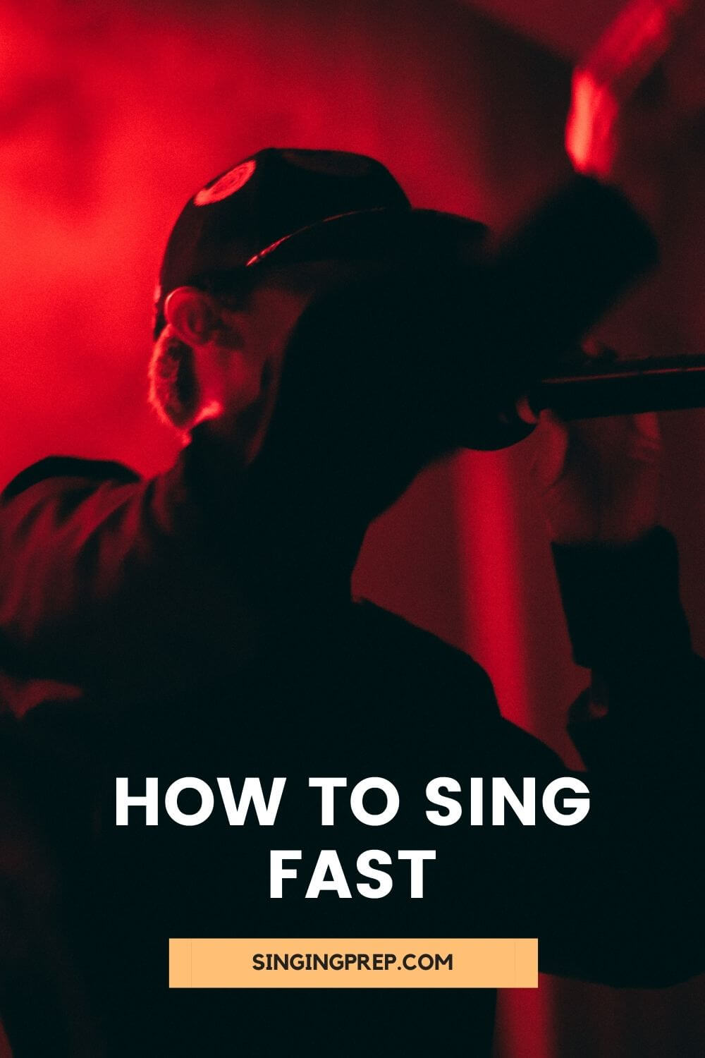 How to sing fast pin