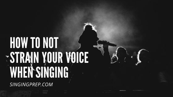 How To Not Strain Your Voice When Singing featured