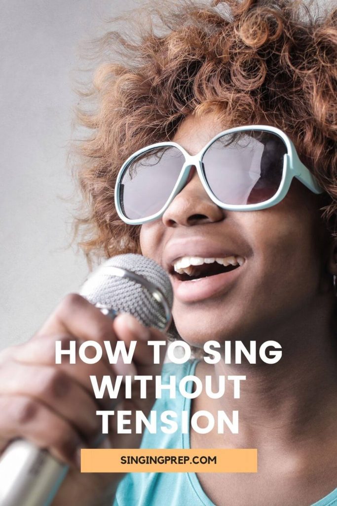 How to sing without tension