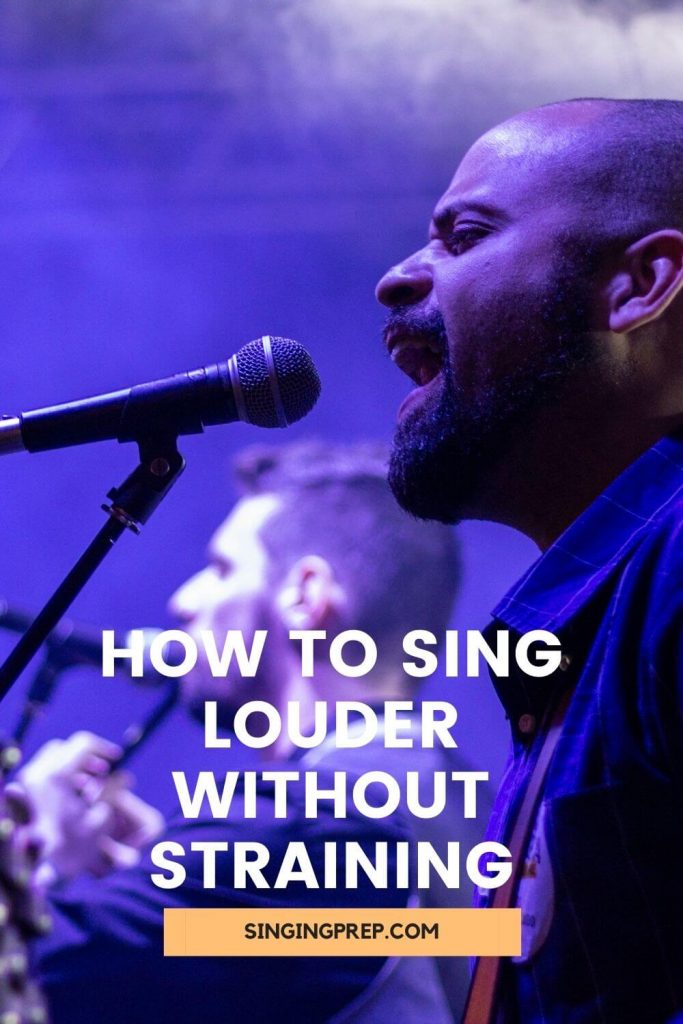 How to sing louder without straining
