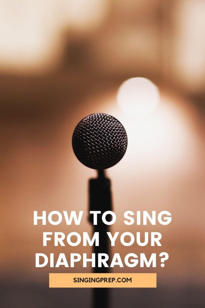 how to sing from your diaphragm
