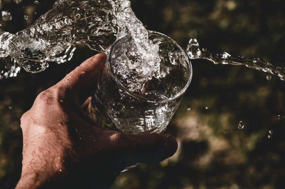 drink water for singing