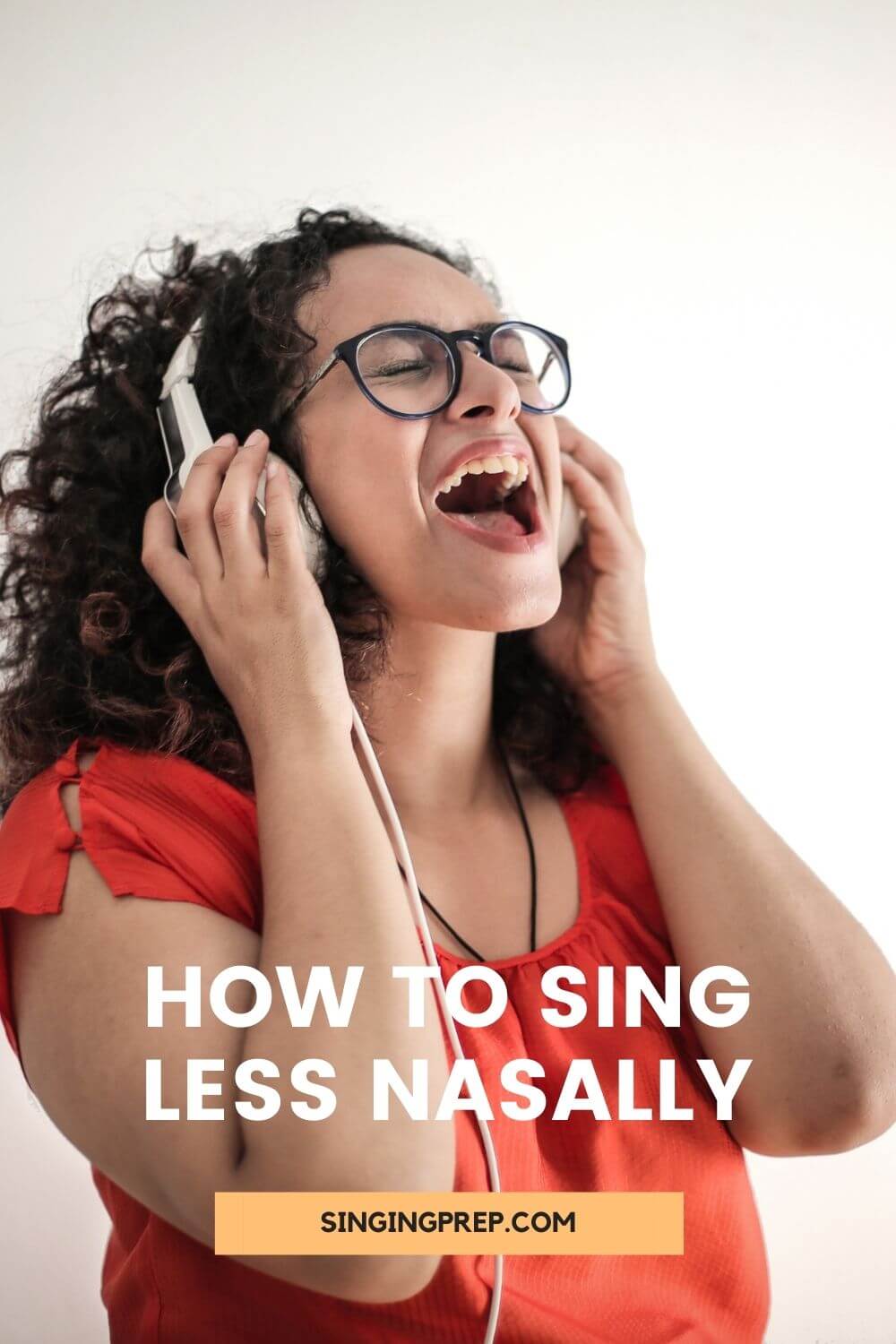 How to sing less nasally pin