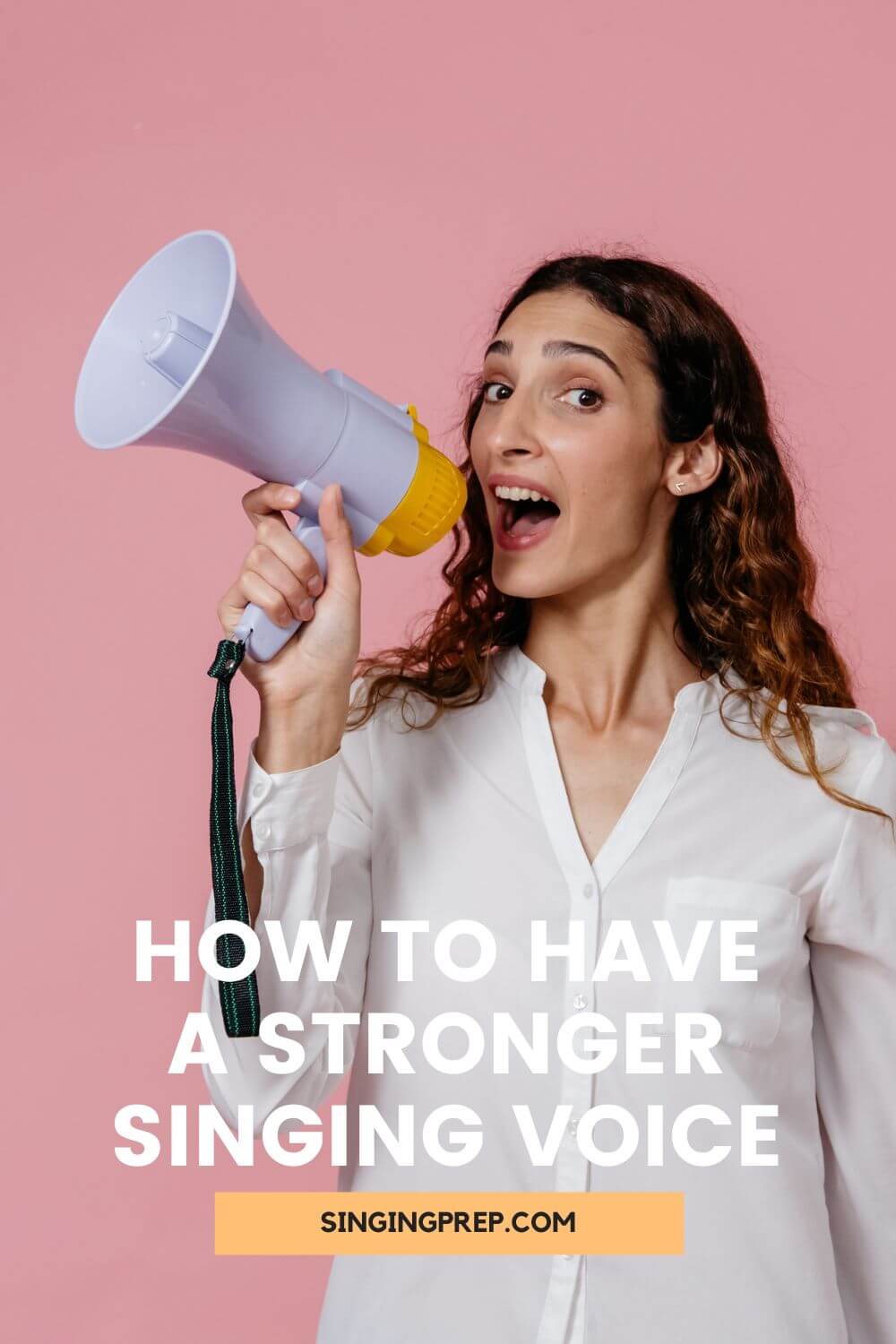 How to have a stronger singing voice pin