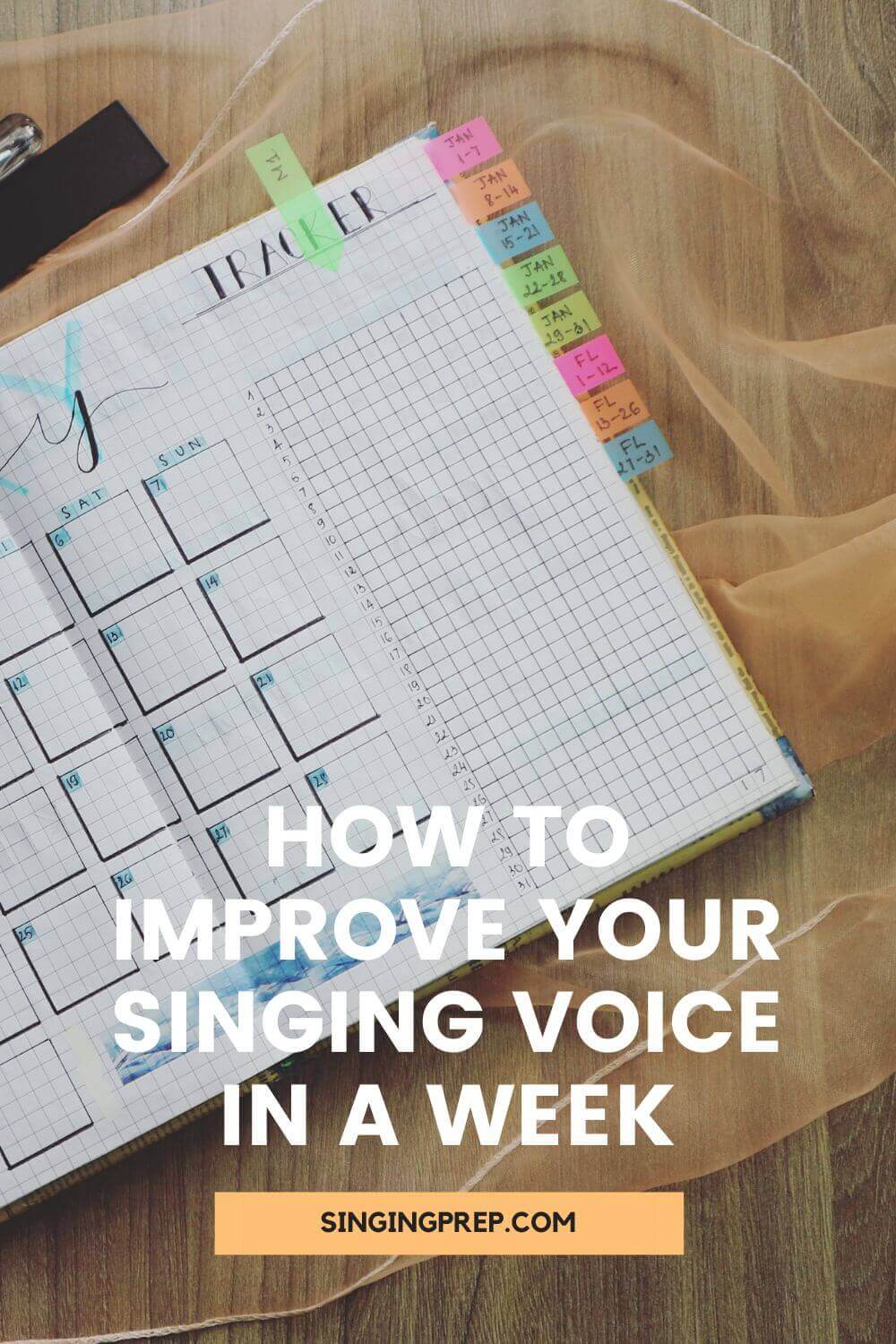 How to improve your singing voice in a week pin